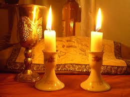 Traditional Shabbat Candles (not my picture)
